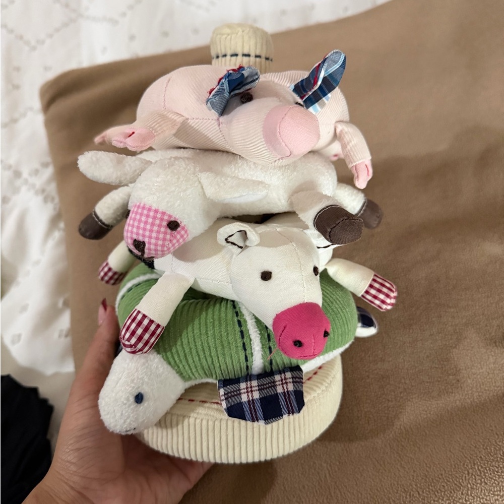 Stackable Animal Plush Toy Set